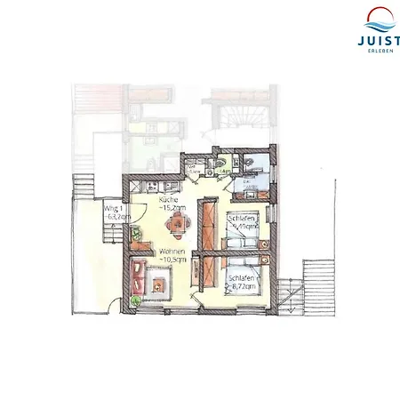 Apartmán Haus Seerose 245 - Wattblick *